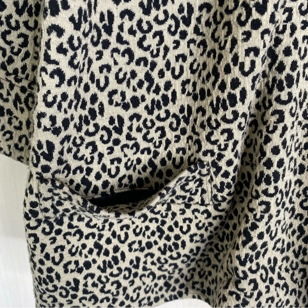 Kim Rogers Animal Print Button up Soft Stretchy 3/4 Sleeve Jacket Women’s 1X - Picture 3 of 7